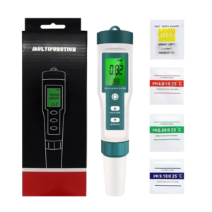 Medidor Digital De Ph 7 En 1 Orp, H2, Temperatura, Tds, Ec